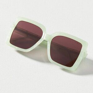 Anthropologie I-SEA Tailor Oversized Sunglasses NWT